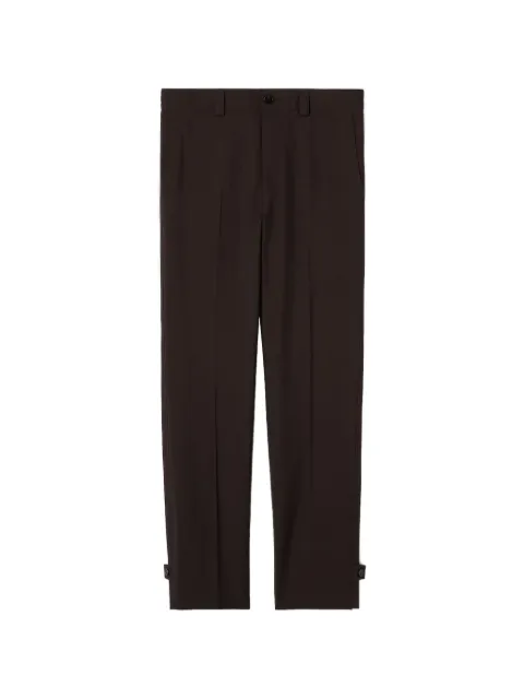 Gucci belt-loops pressed-creases trousers