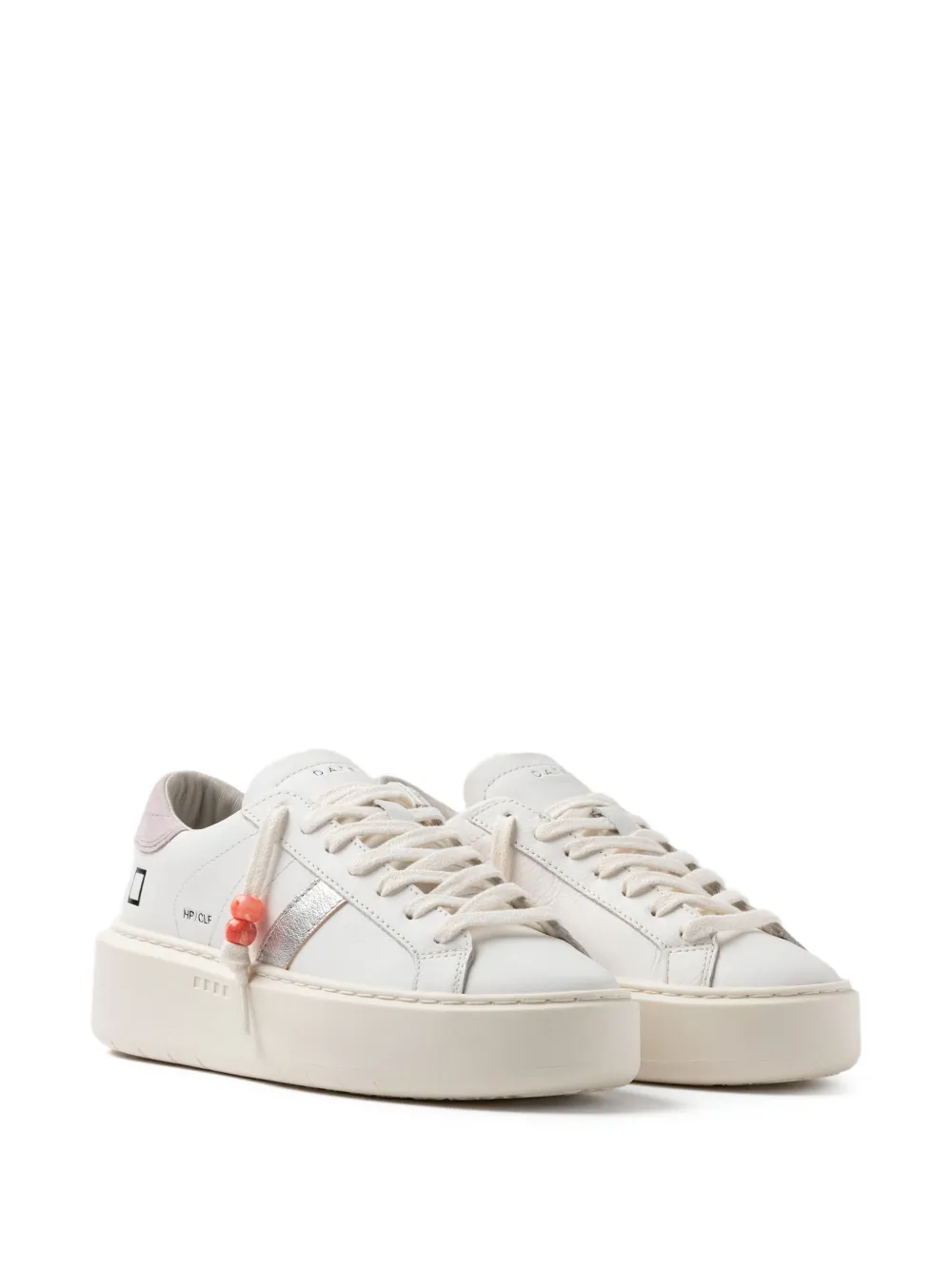 D.A.T.E. Hill sneakers met streepdetail Wit