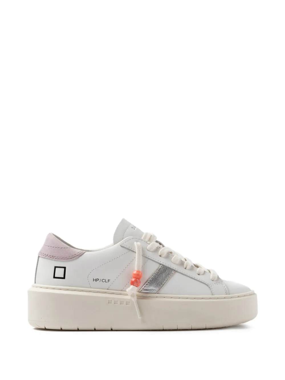 Date Hill Sneakers Mit Streifendetail In White