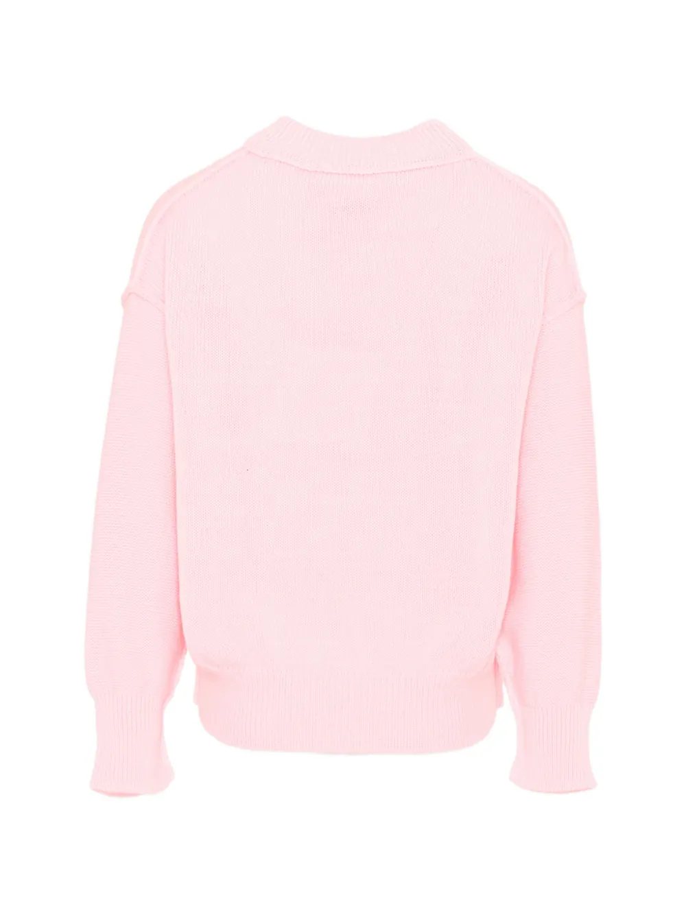  Palm Angels Kids Crew-neck Sweater - Pink 
