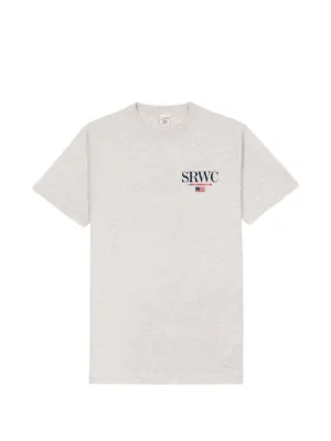 美品‼︎ Sporty&amp;Rich Tシャツ Sporty & Rich ロゴ Tシャツ | グレー | FARFETCH JP