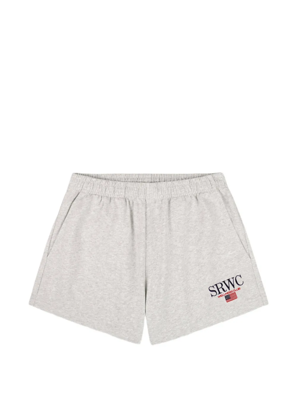Sporty & Rich elasticated pocket shorts - Grigio