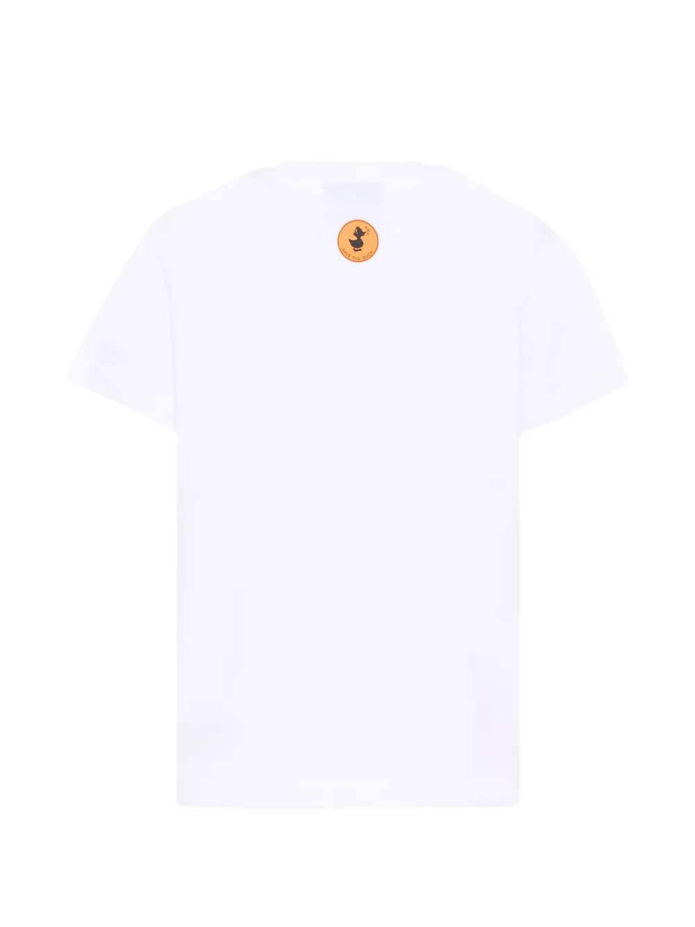Save The Duck Kids T-shirt met grafische print en korte mouwen Wit