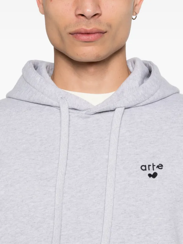 Arte Antwerp ハートロゴ パーカー | グレー | FARFETCH JP