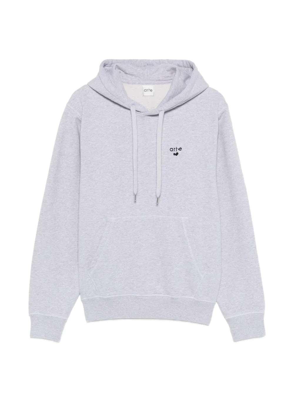 Arte Antwerp heart logo hoodie - Grigio