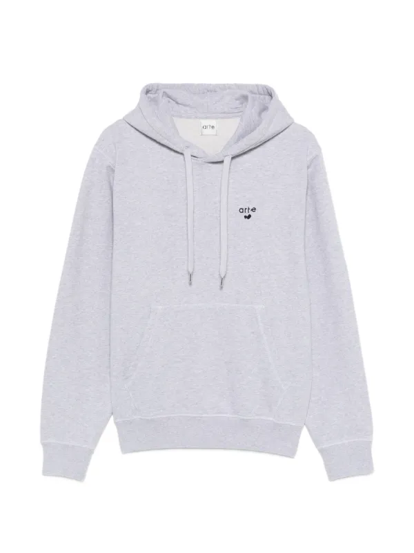 Arte Antwerp ハートロゴ パーカー | グレー | FARFETCH JP