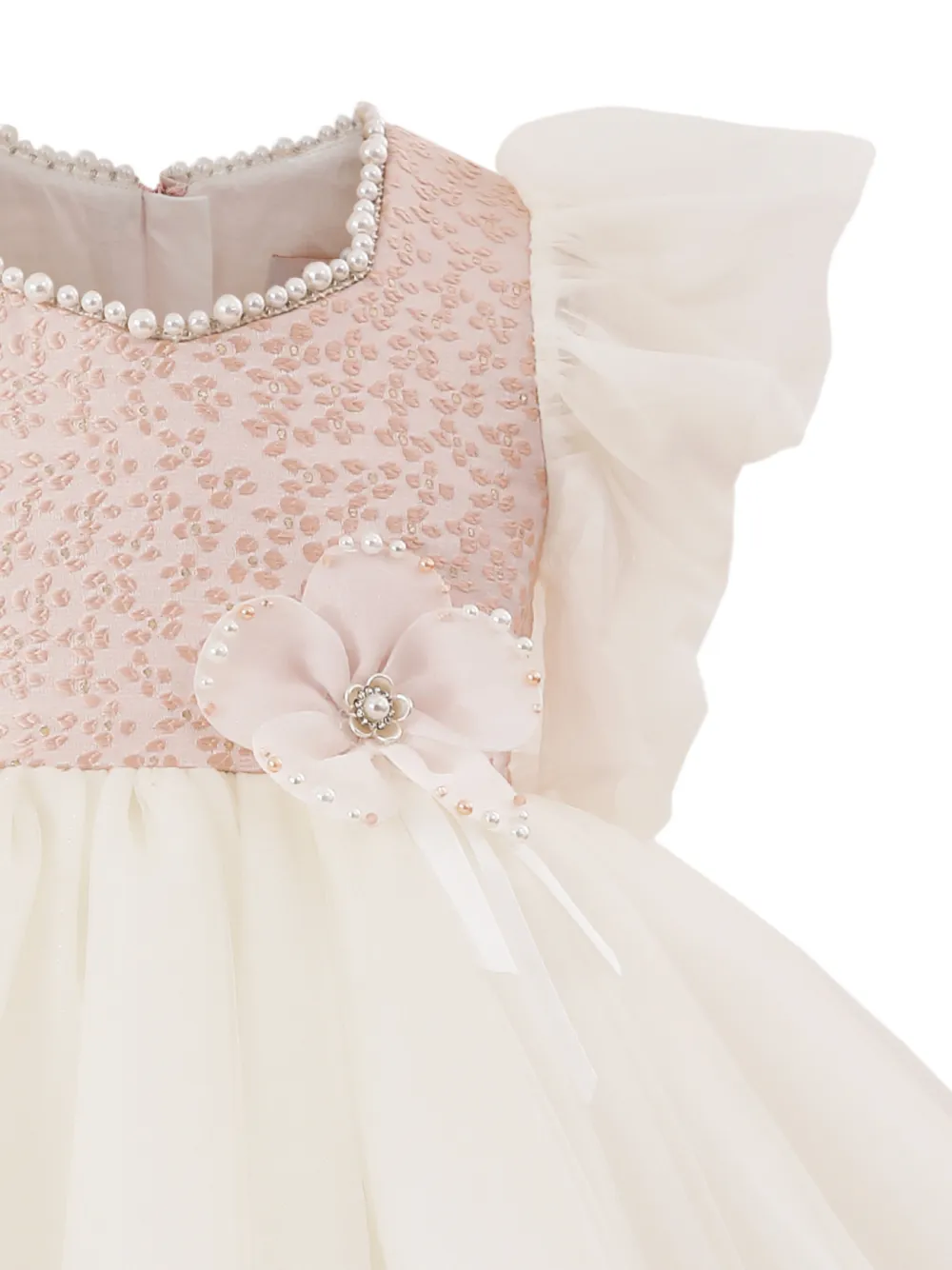 Sequin-Embellished Tulle Dress