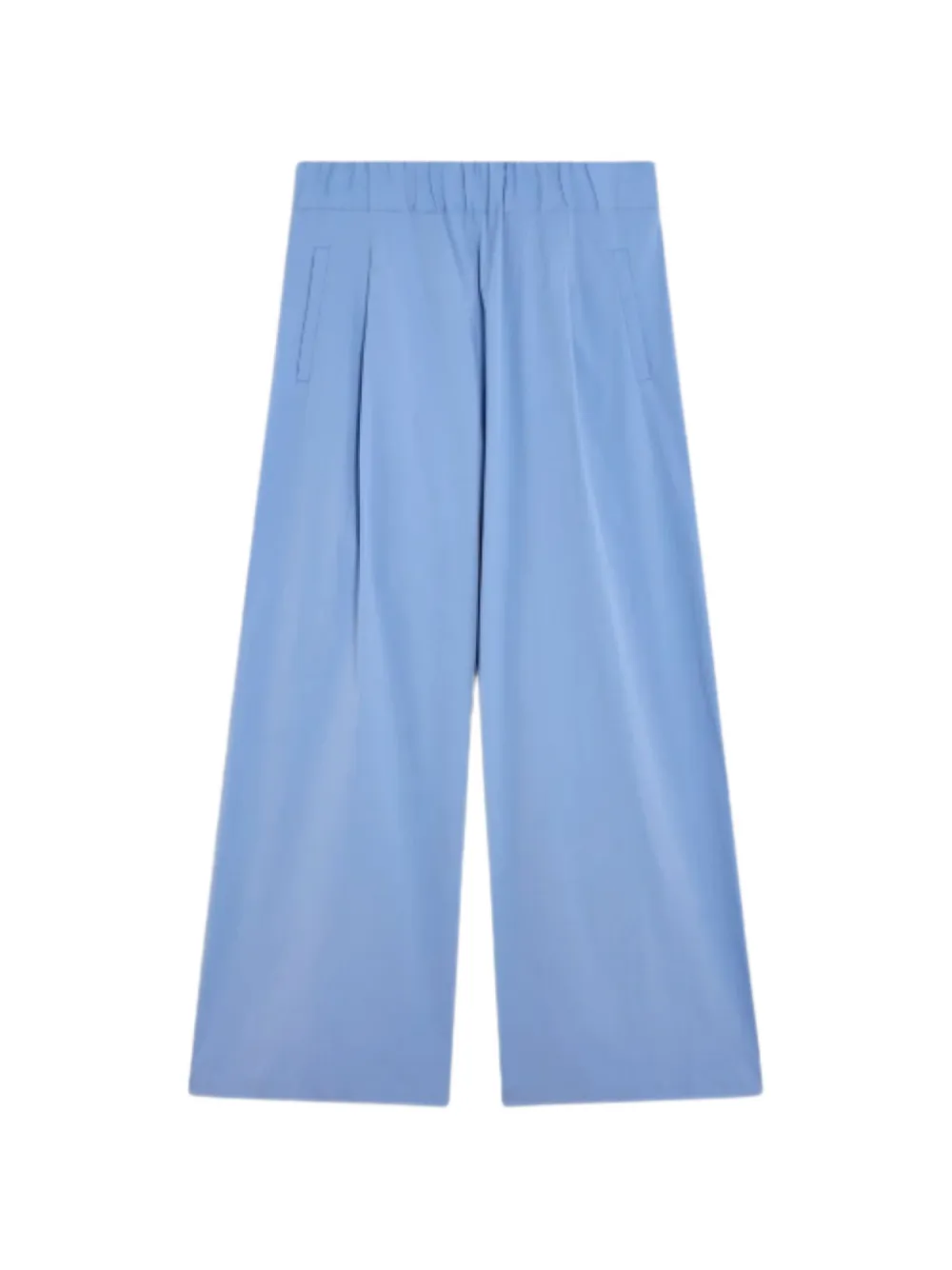 Semicouture elasticated-waistband trousers - Blu