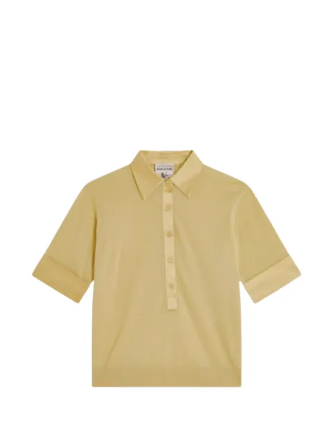 Semicouture short-sleeve polo top