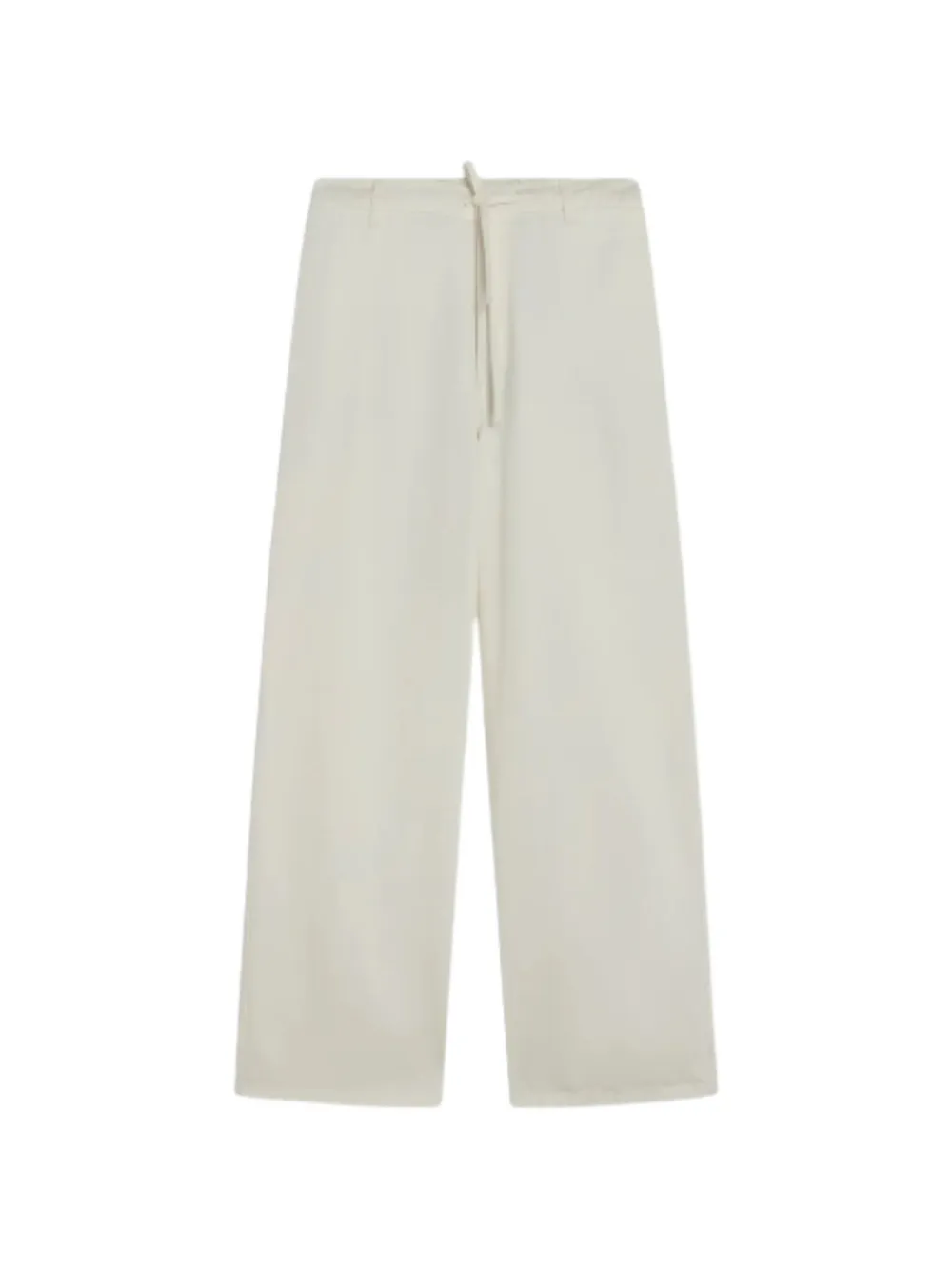 Semicouture drawstring straight jeans - Toni neutri