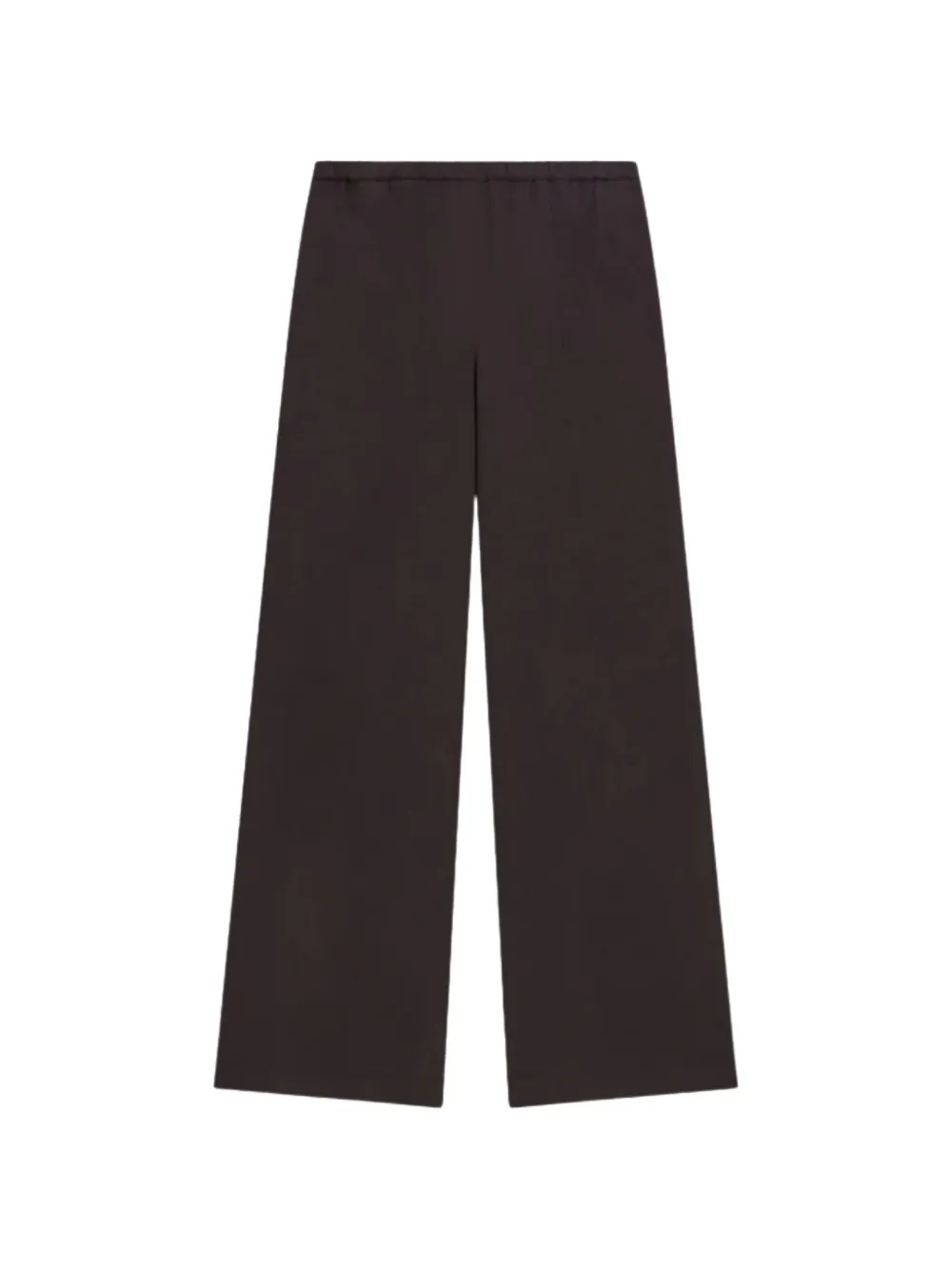 Liviana Conti elasticated wide-leg trousers - Marrone