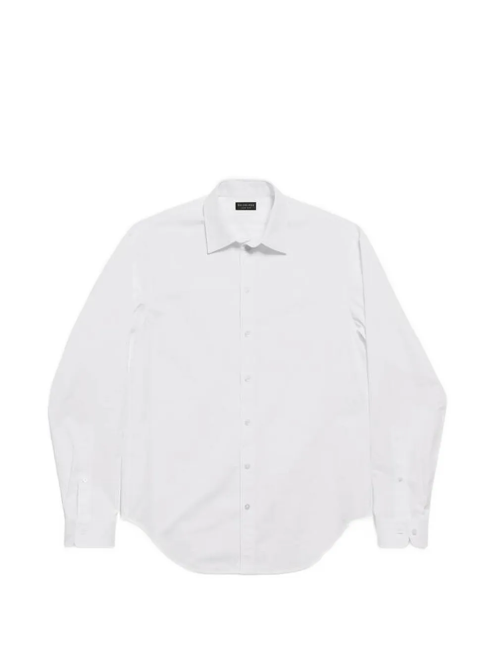 Balenciaga Katoenen overhemd met lange mouwen Wit