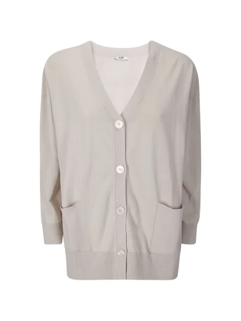 M.S.M. V-neck buttoned cardigan