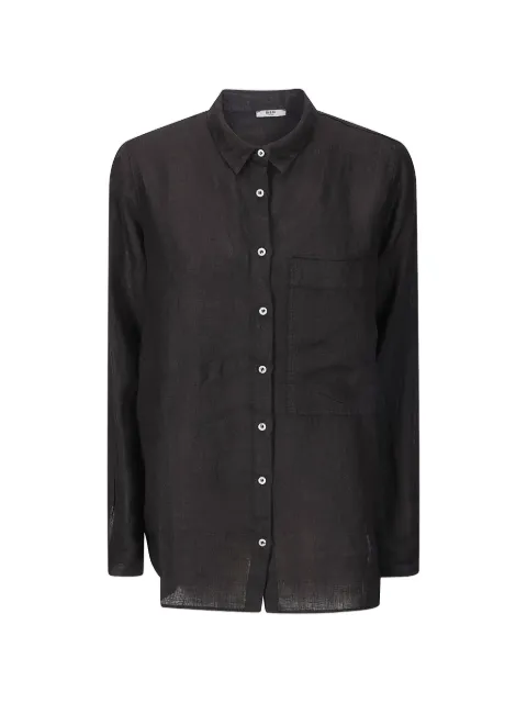 M.S.M. chest-pocket linen shirt