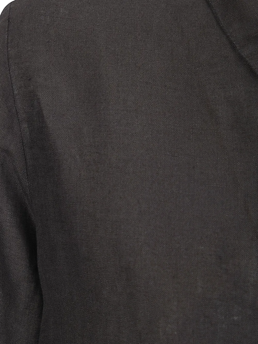 M.S.M. Linnen blouse Zwart