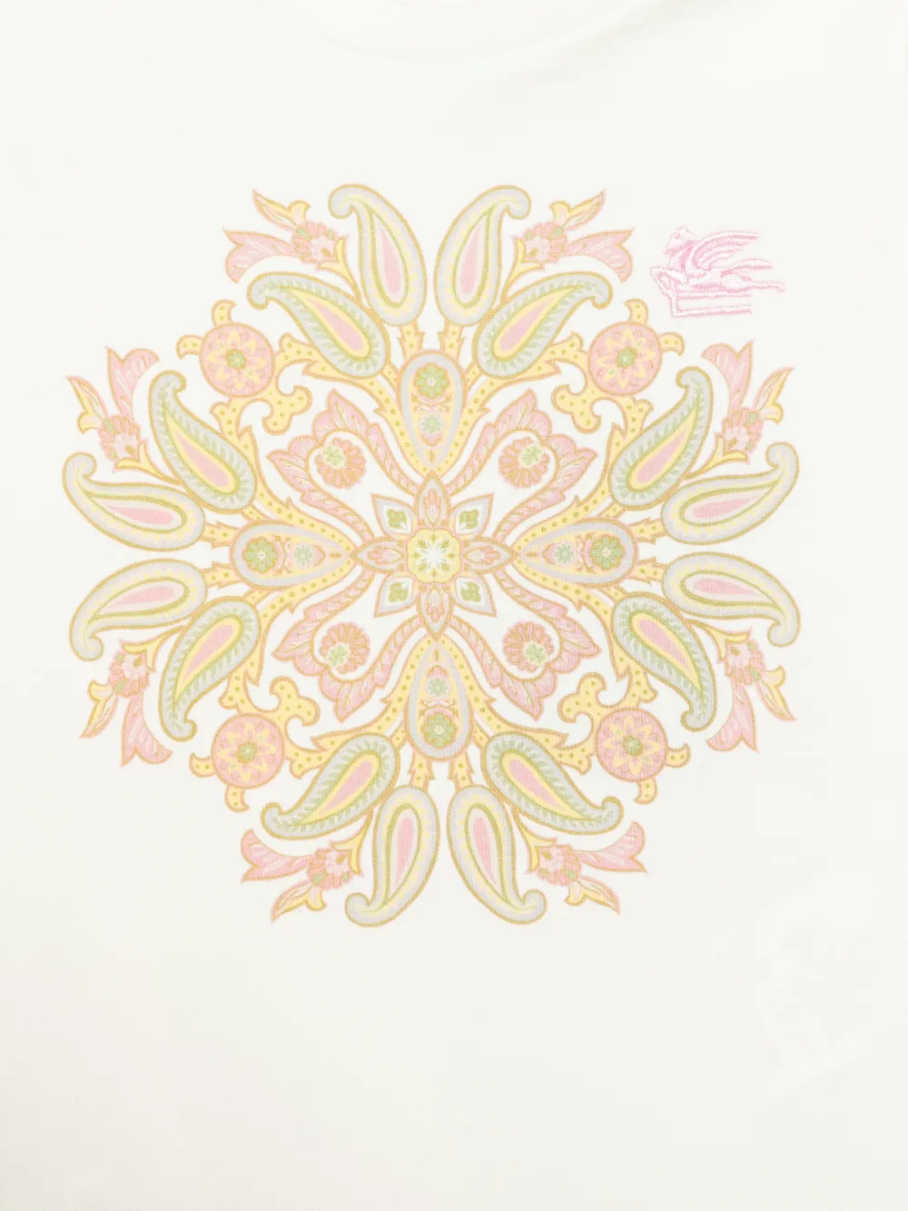  Etro Kids Paisley Print T-shirt - Neutrals 