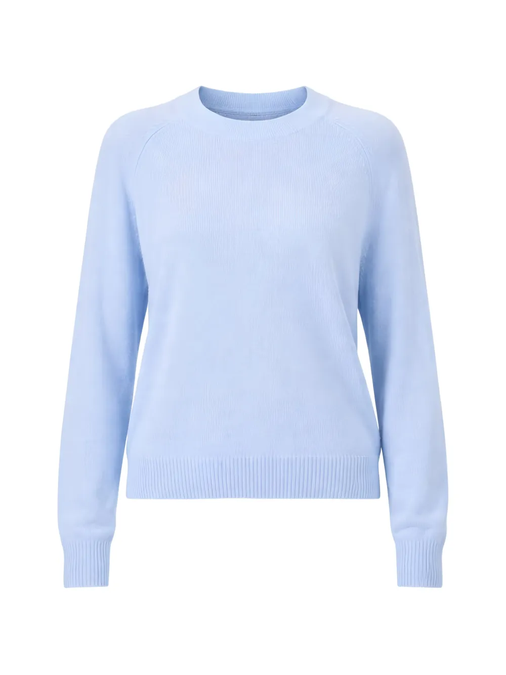 Allude ribbed-hem sweater - Blu