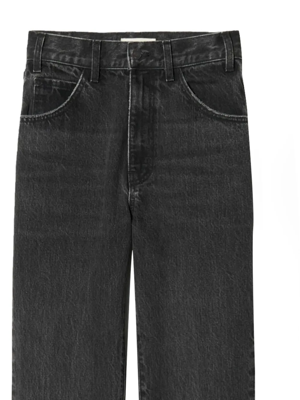 Nili Lotan Joan Jean straight jeans Zwart