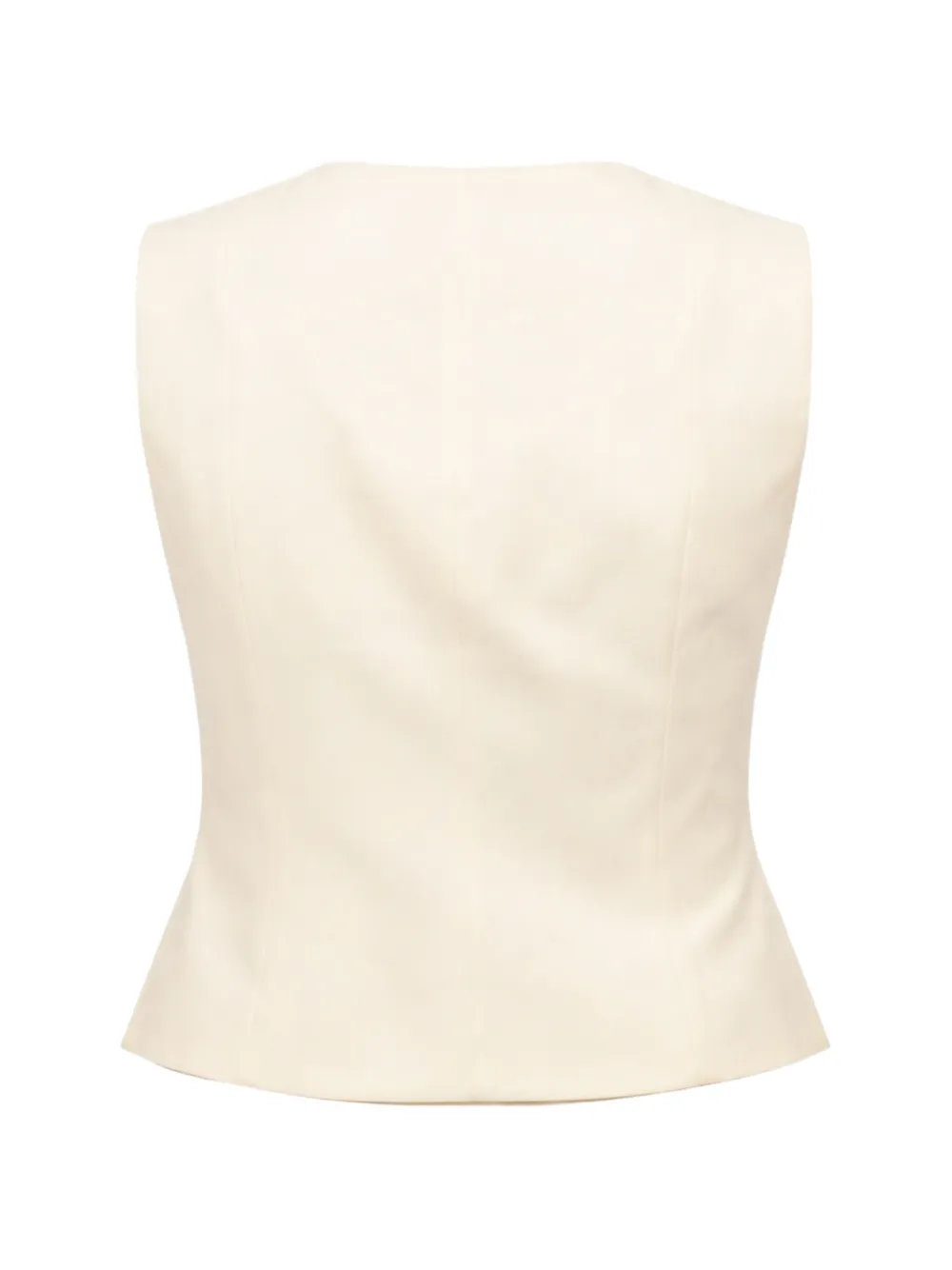Francoise Pinton Paris Anita gilet met knopen Beige