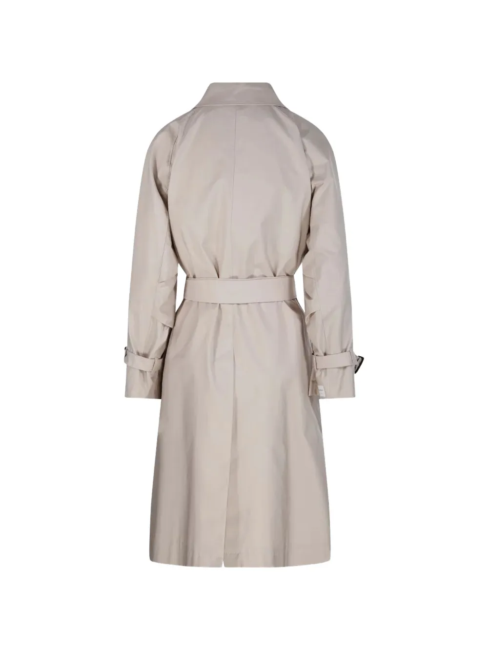  's Max Mara Belted Double-breasted Coat - Neutrals 