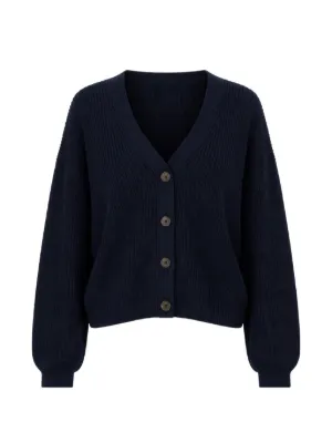 Fabiana Filippi v-neck Cashmere Cardigan | Blue | FARFETCH