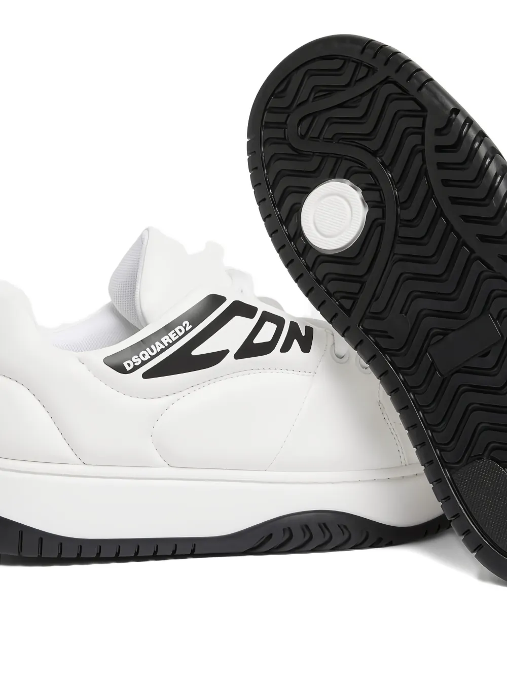 DSQUARED2 KIDS Icon-logo sneakers Wit