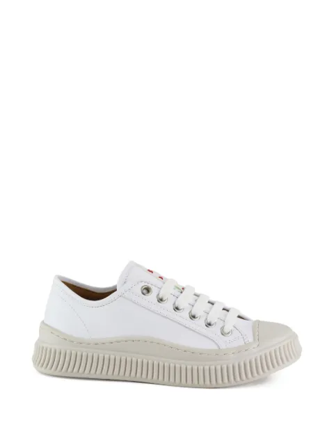Marni Kids lace-up ridged-sole sneakers