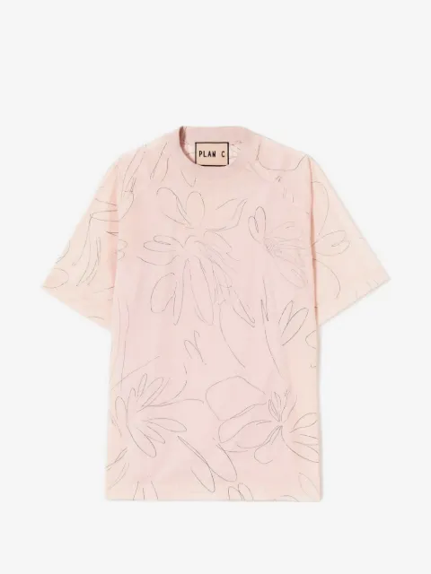 Plan C floral-print T-shirt
