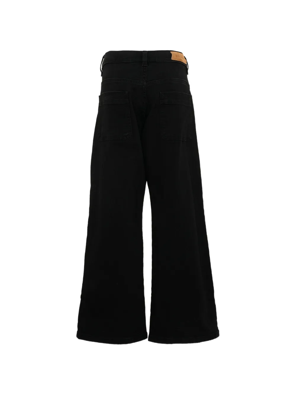 Palm Angels Kids Broek met logodetail Zwart
