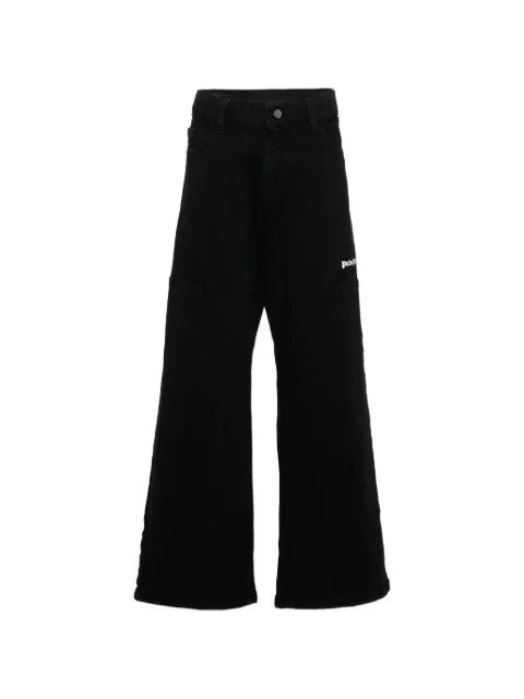 Palm Angels Kids logo-detail trousers