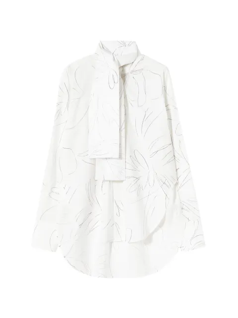 Plan C floral-print blouse