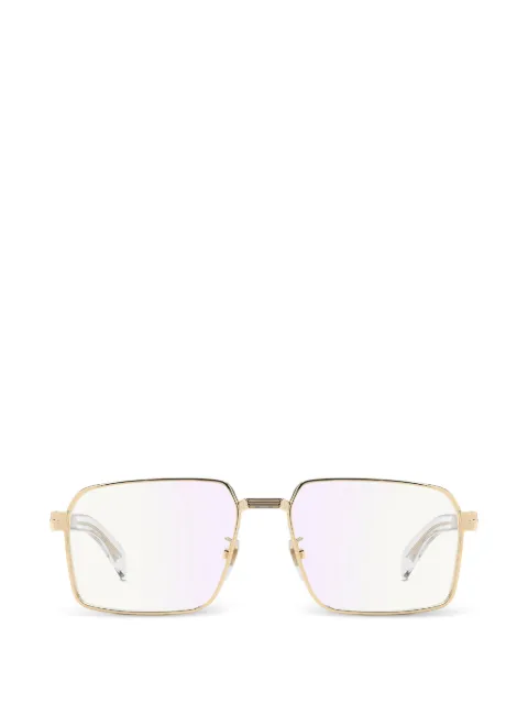 Eyewear by David Beckham square metal glasses