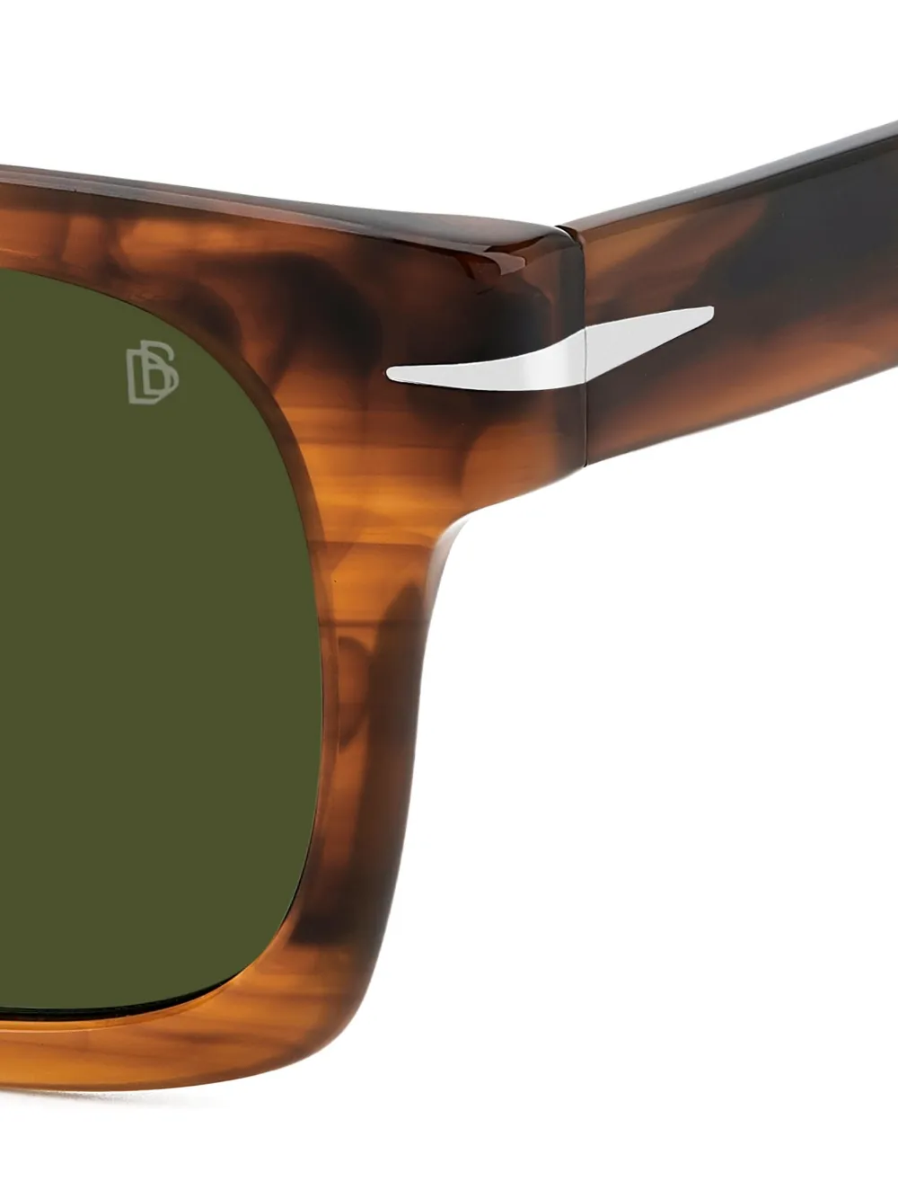  Eyewear By David Beckham Square-frame Sunglasses - Brown 
