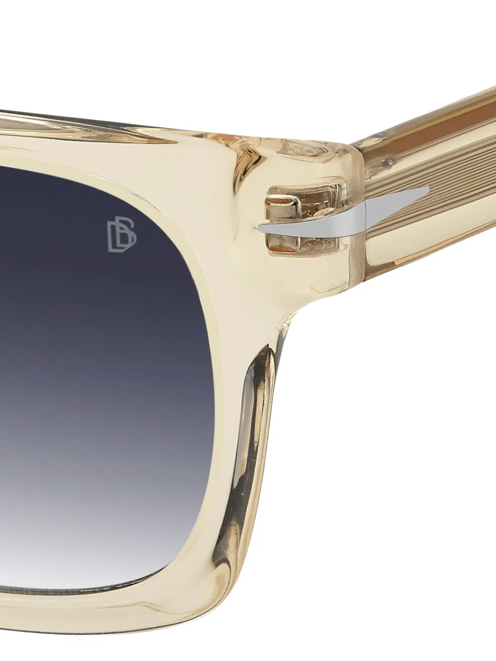  Eyewear By David Beckham Square-frame Sunglasses - Neutrals 
