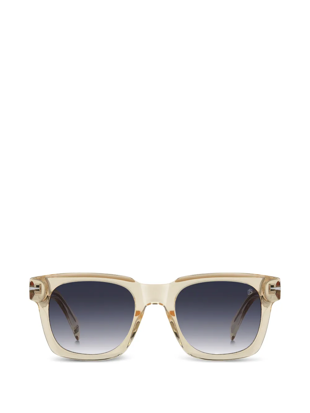 Eyewear by David Beckham square-frame sunglasses - Nude