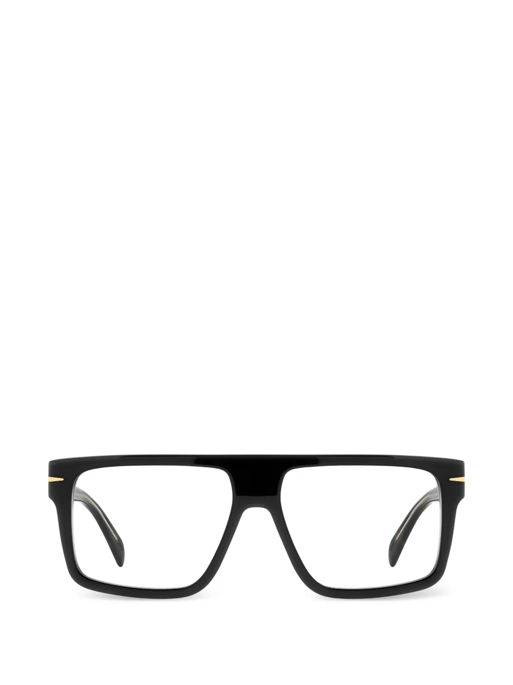 Eyewear by David Beckham square-frame glasses - Nero