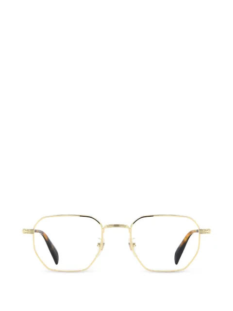 Eyewear by David Beckham geometric-frame metal glasses
