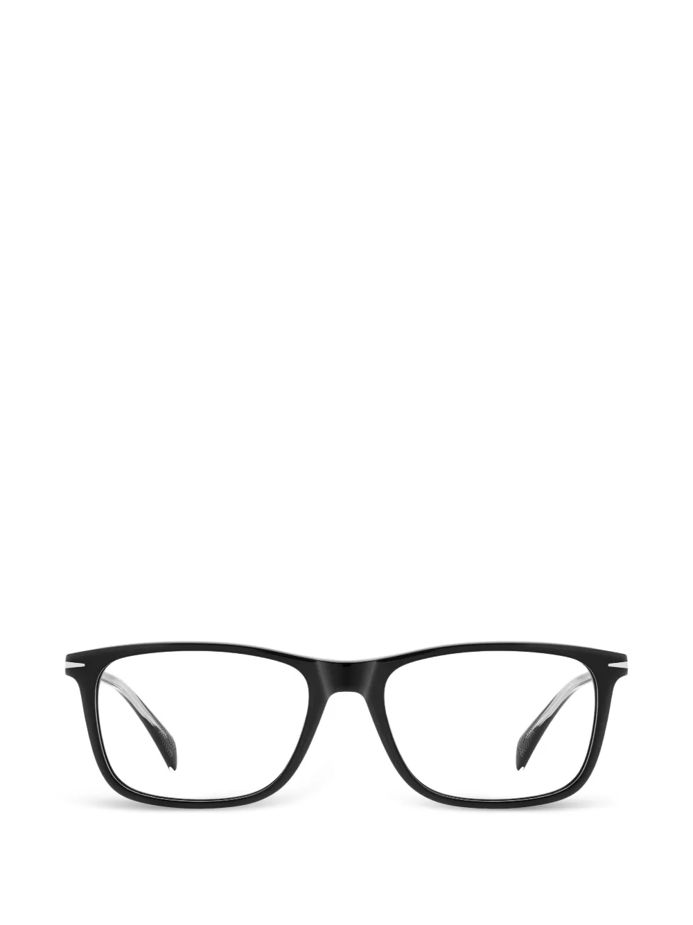 Eyewear by David Beckham rectangle frame glasses - Nero
