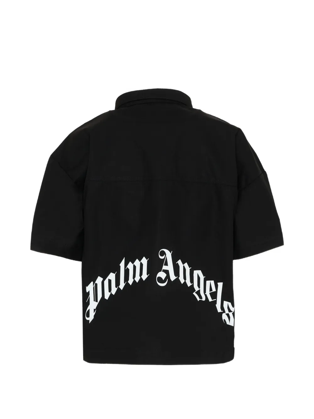 Logo-Patch Short-Sleeve Shirt