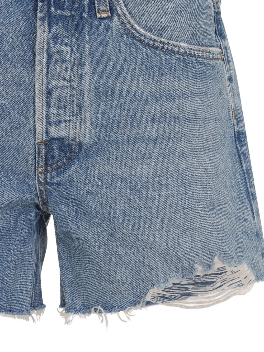  Agolde Pantalones Vaqueros Cortos Parker - Azul 