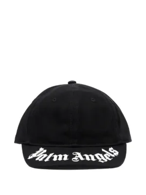 Palm Angels Kids バケットハット | ブラック | FARFETCH JP