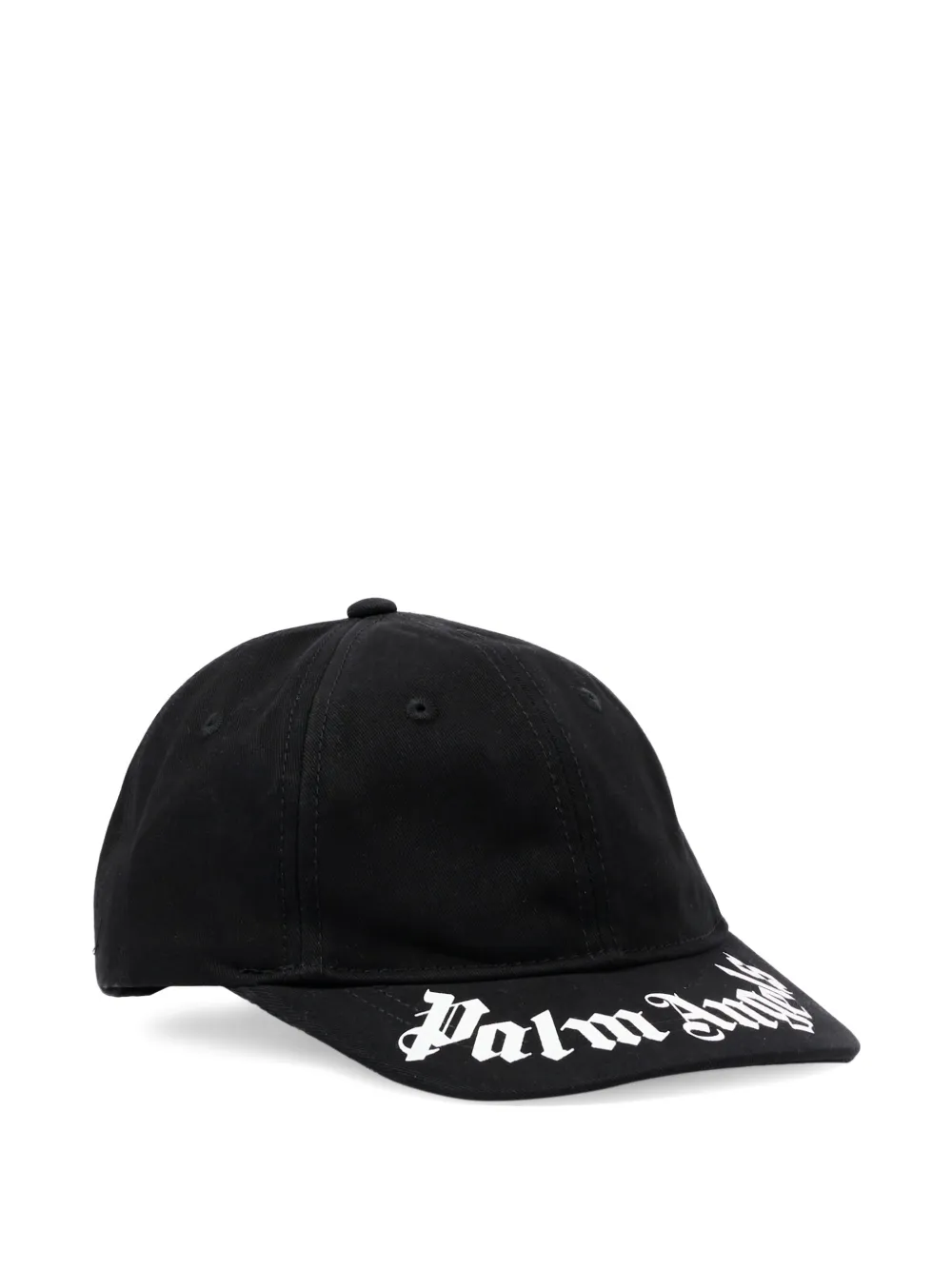 Palm Angels Kids Honkbalpet met logo Zwart