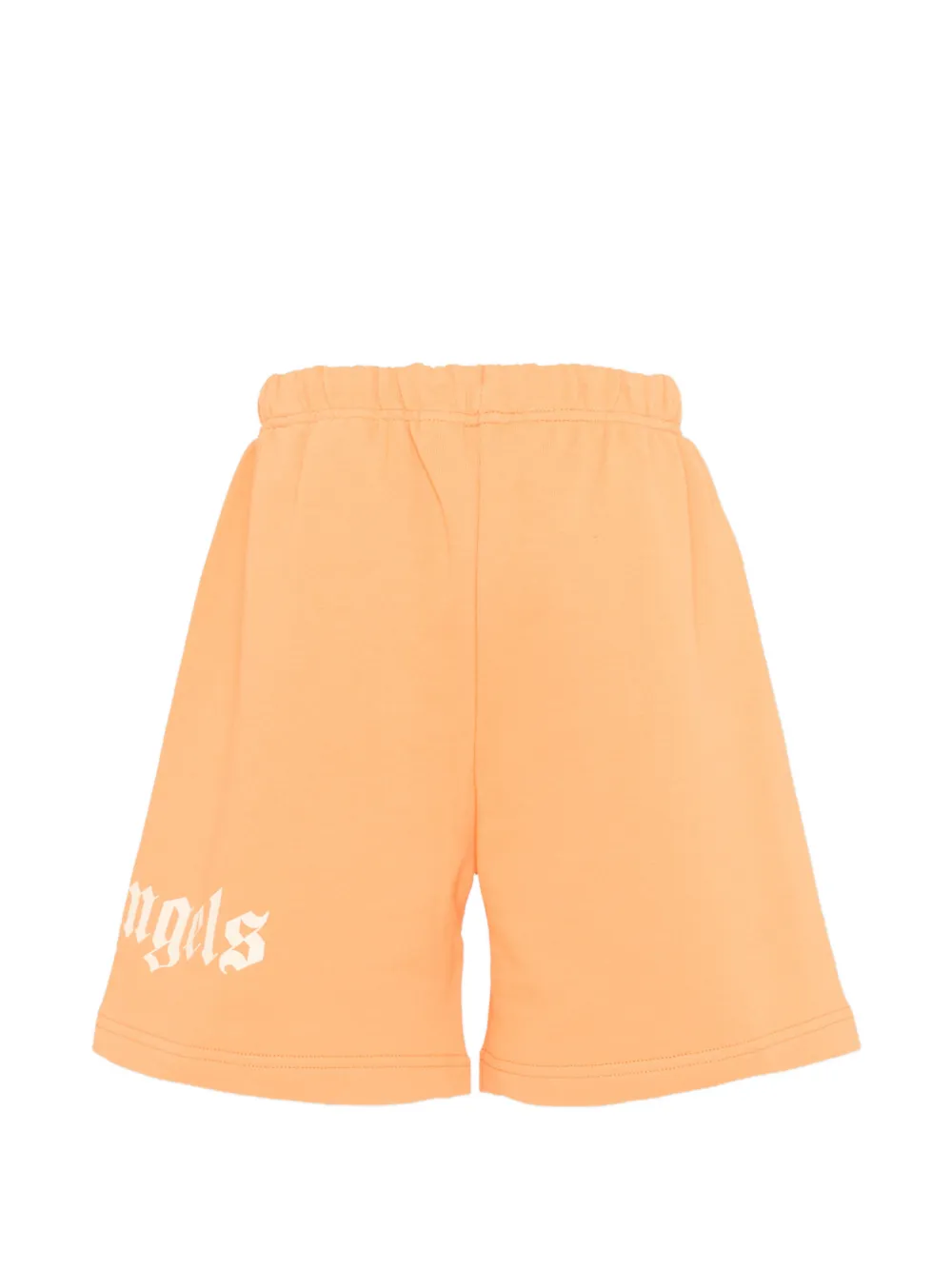 Palm Angels Kids Shorts met logoprint Oranje