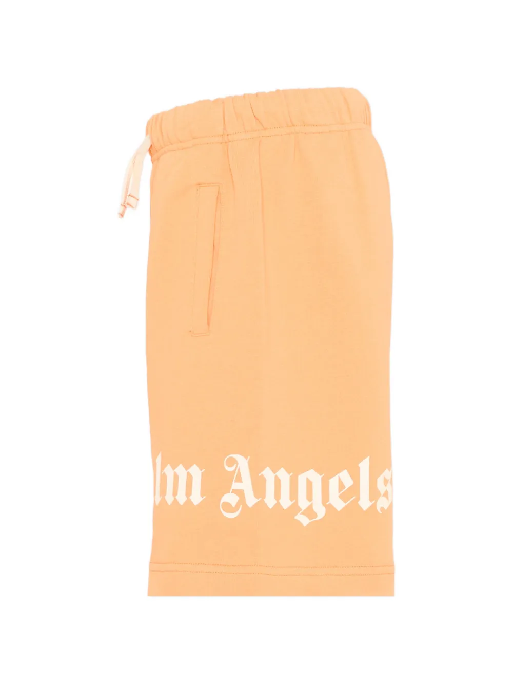 Palm Angels Kids Shorts met logoprint Oranje