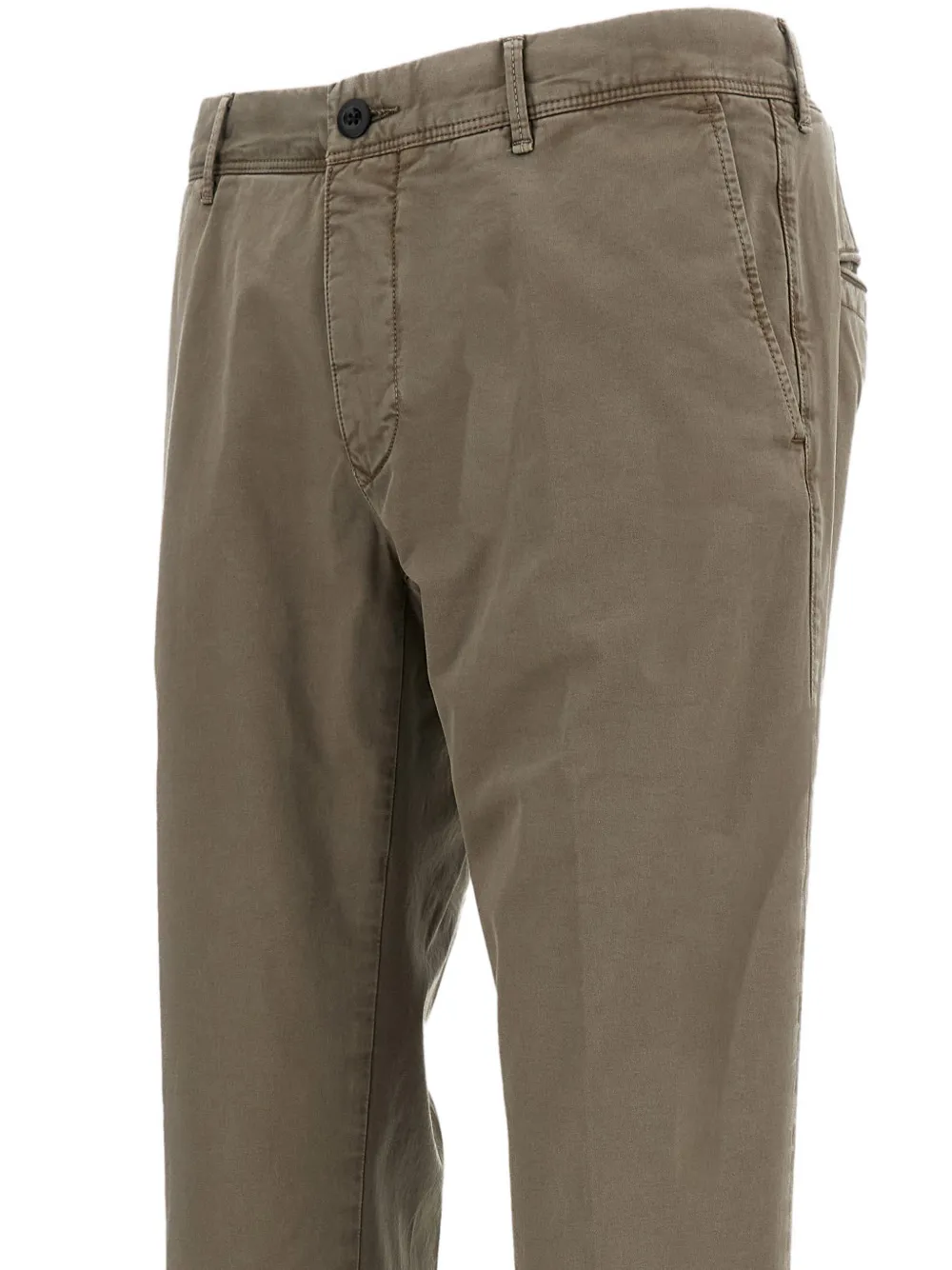 Incotex Broek met cuffs Beige