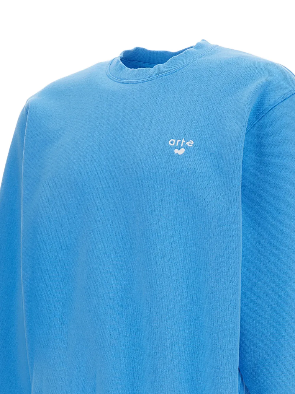 Arte Antwerp logo-embroidered sweatshirt Blauw