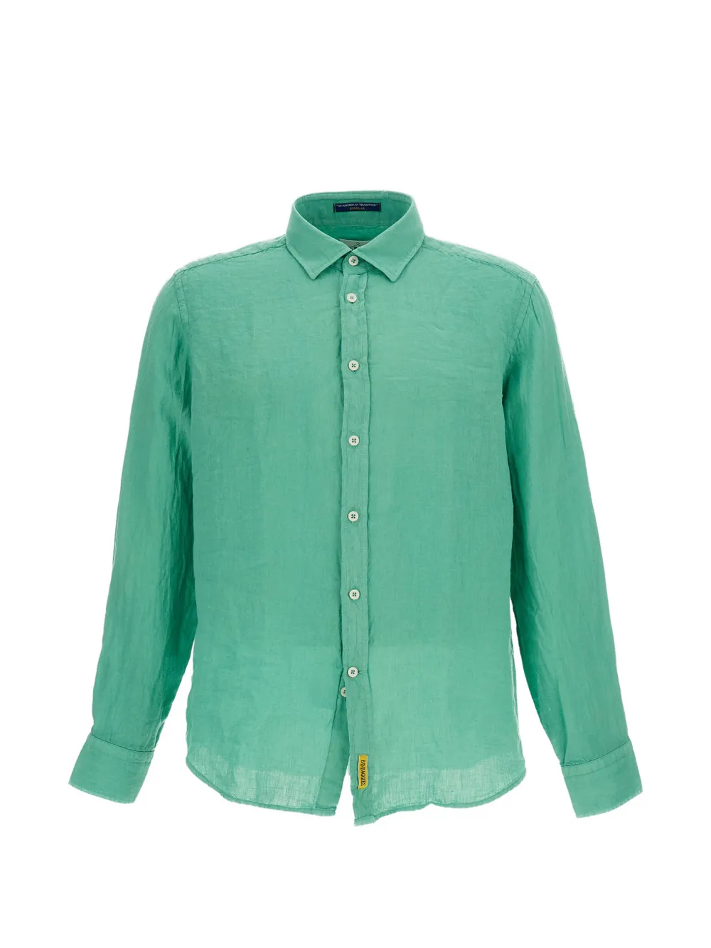B.D. Baggies long-sleeve linen shirt - Verde