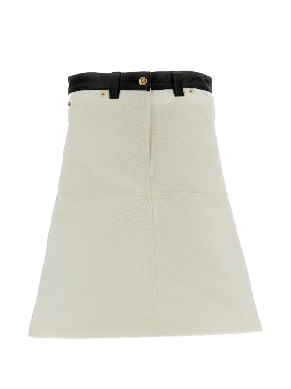 Wales Bonner A-line midi skirt - Toni neutri