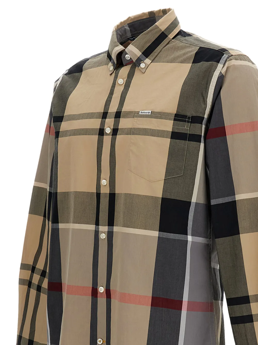  Barbour Harris Tartan-pattern Button-up Shirt - Neutrals 