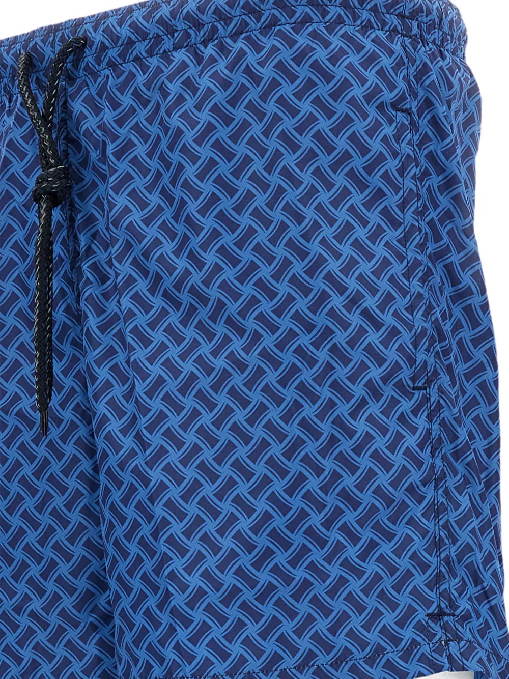 Drumohr Patterned Swim Shorts - Blue 